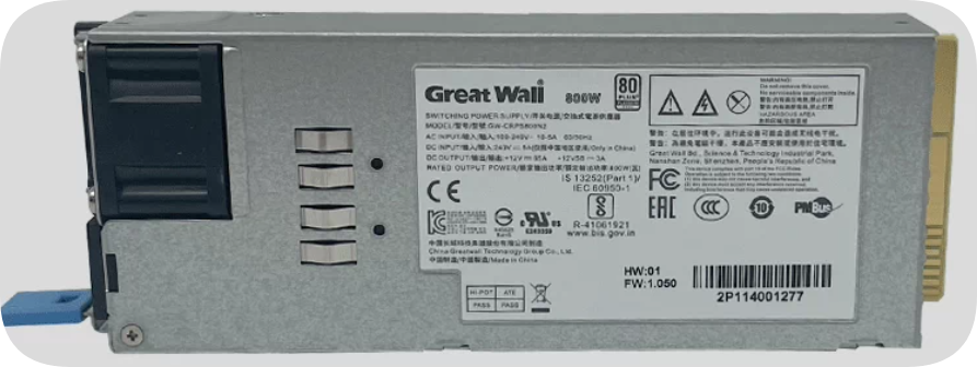 *Brand NEW*Genuine Great Wall GW-CRPS800N2 800W Server Redundant Power Supply Module 80